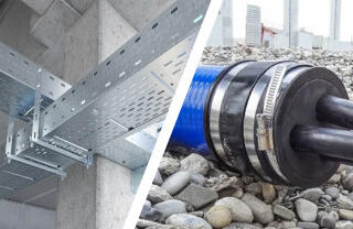Трубы или кабельные лотки